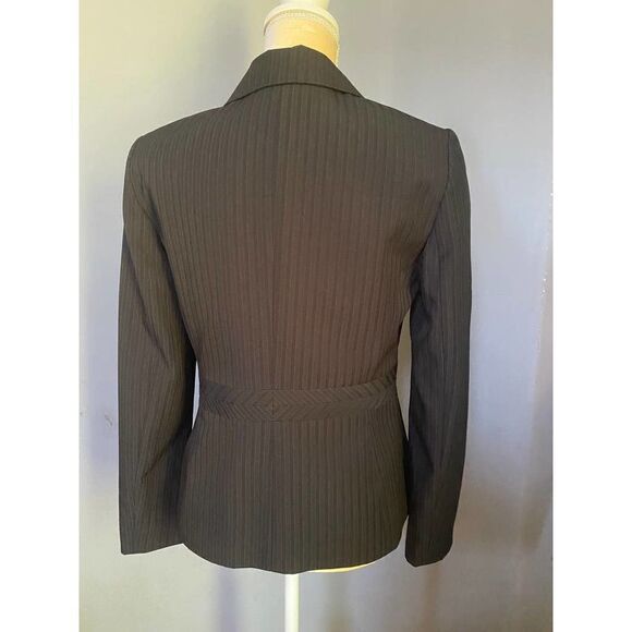 90s-Looking Evan-Picone Blazer w/ Shoulder Pads - Sz 6 - Picture 3 of 7